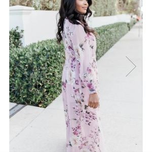 Pink Lily maxi dress